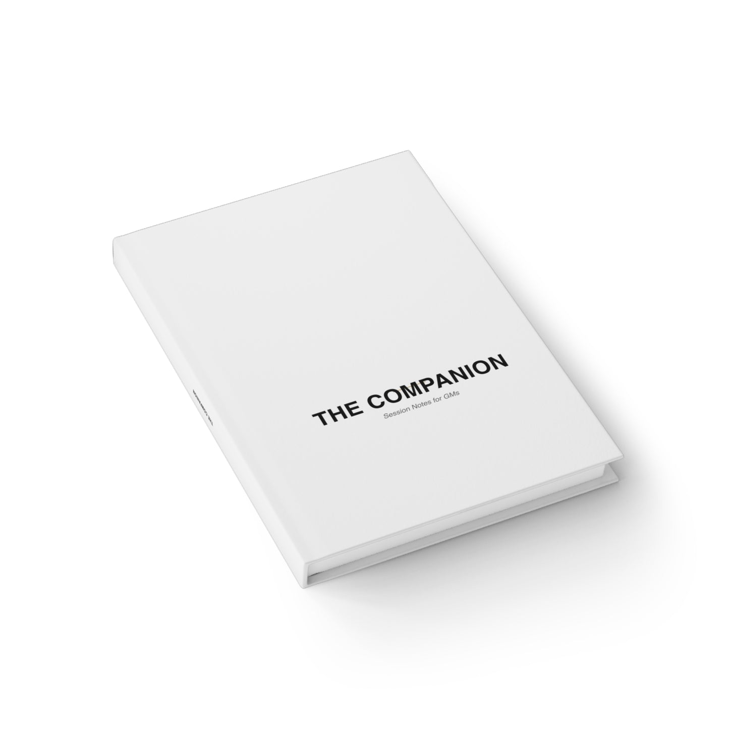 Lorekeeper Companion Session Notes | 5×7 Hardcover DnD Journal | Tabletop RPG Notebook | 5e Game Master Log