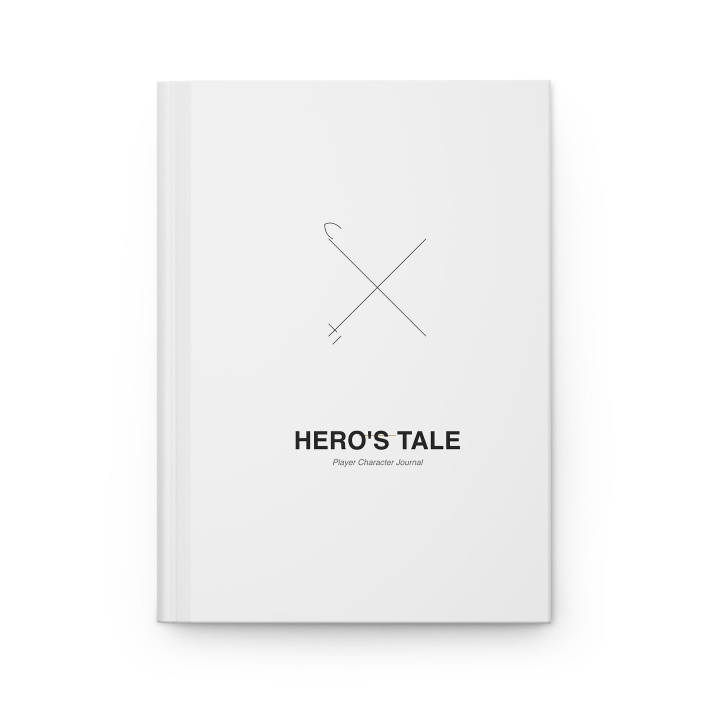 Lorekeeper Hero | DnD Player Character Journal | 5×8 Hardcover Notebook | Backstory + Sessions + Spells | 5e Compatible