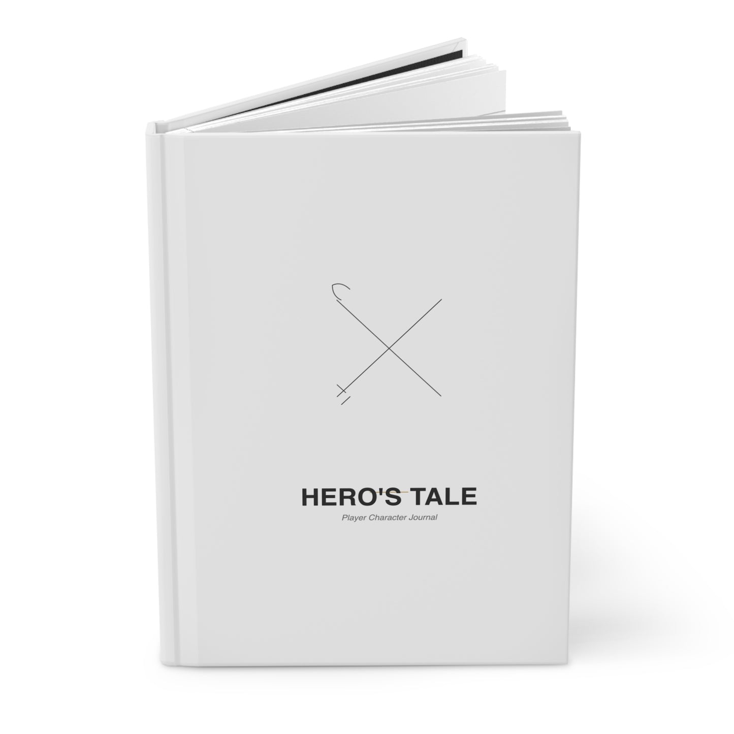 Lorekeeper Hero | DnD Player Character Journal | 5×8 Hardcover Notebook | Backstory + Sessions + Spells | 5e Compatible
