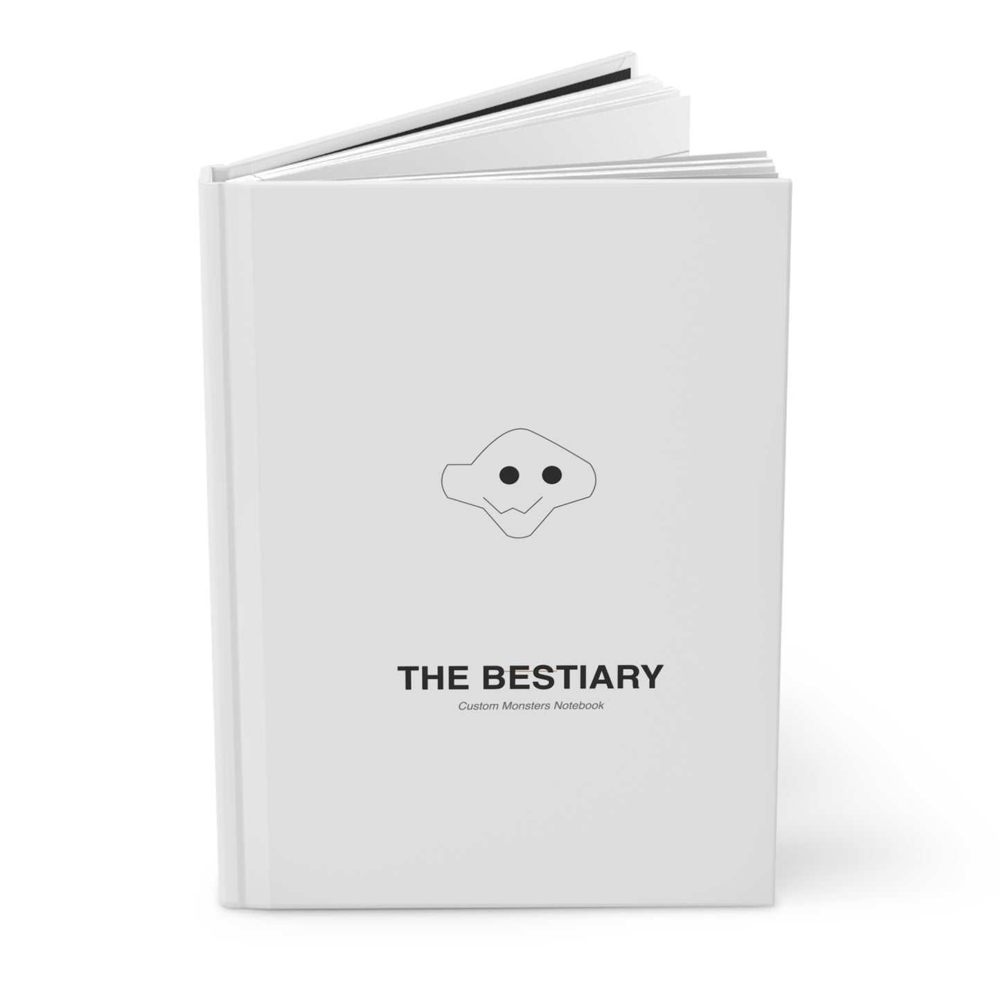 Lorekeeper Bestiary | DnD Custom Monster Journal | 5×8 Hardcover Notebook | Stat Block Templates | 5e DM Tool