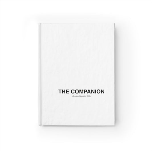 Lorekeeper Companion Session Notes | 5×7 Hardcover DnD Journal | Tabletop RPG Notebook | 5e Game Master Log