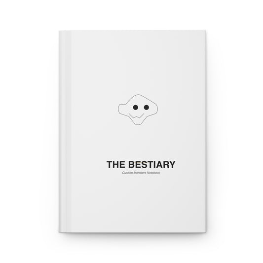 Lorekeeper Bestiary | DnD Custom Monster Journal | 5×8 Hardcover Notebook | Stat Block Templates | 5e DM Tool