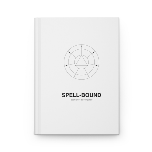 DnD Spellbook Hardcover 5e Spell Tome — front 3D mockup
