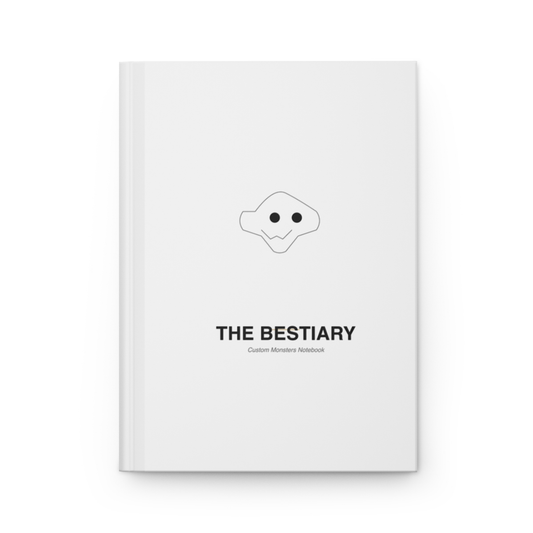 Lorekeeper Bestiary — front 3D mockup